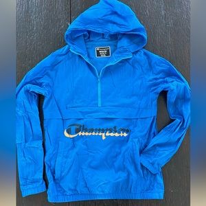 Champion windbreaker athletic half zip pullover jacket. Size men’s M (unisex)